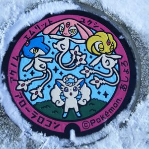 ポケふた ポケモン マンホールʕ ᴥ ʔ北海道の足寄町と新得町 高坂ホーム 公式ブログ Sweet Home